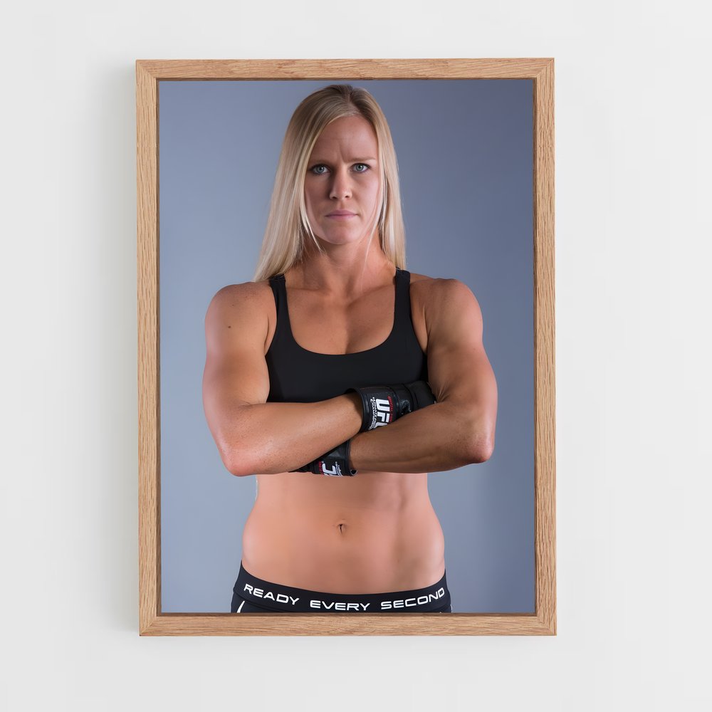 Poster Holly's Power – affiche MMA (vue 4)